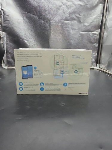 NUOVO RBK13 Netgear Orbi Sistema Wi-Fi Intero Home Mesh Dual Band Wi-Fi fino a 4500 mq - Foto 4 di 9