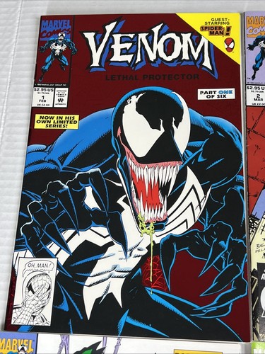 Venom: Lethal Protector (1993) Spider-Man #1-6 Komplettsatz Marvel Comics NM - Bild 2 von 8