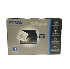 New Epson Perfection V39 Color Photo & Document Scanner Scan to cloud 