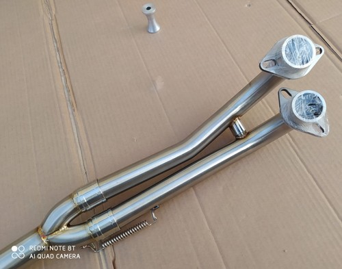 Scarico YAMAHA T MAX 500 530 Completo Collettori Terminale Exhaust System TMAX - Foto 10 di 11