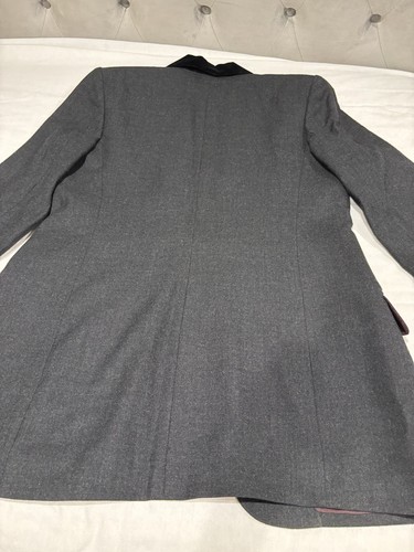 Casual Corner Vintage Wool Tuxedo Blazer Size 8 - Picture 11 of 11