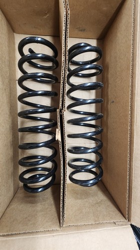 MOOG Rear Suspension Coil Springs 2pcs 81077 New For 2005-2010 Ford Mustang OEM - Afbeelding 2 van 3