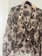 Bluse leicht Transparent,langarmig