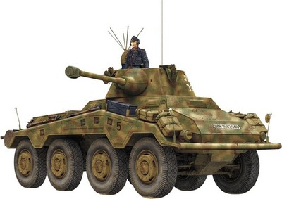 Ryefield Models 1/35 Sd.Kfz.234/2 Puma 8-Wheeled Heavy Armored Reconnaissance Ve