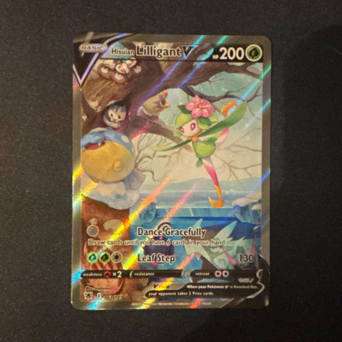 Hisuian Lilligant V 163/189 SWSH10 Astral Radiance Full Art Holo EN 2022 200HP