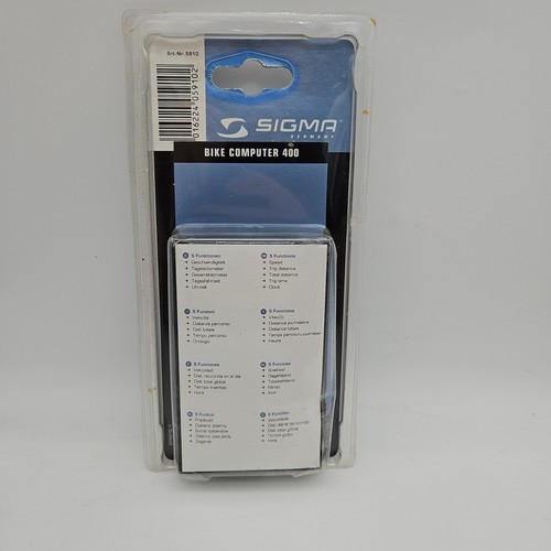 Sigma Sport Bike Computer 400 For Biking Sports Made In Germany Brand New Sealed - Picture 4 of 5