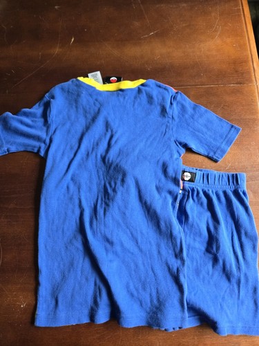 Pokémon 2pc Pajama Kids Set Size 10 Short Sleeve + Shorts 2017 - 100% Cotton - Picture 3 of 8