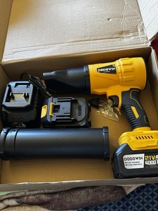 DODOWIN 21V Cordless Handheld Leaf Blower Kit w/ Battery & Charger