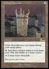 Grim Monolith - Light Play MTG Urza's Legacy