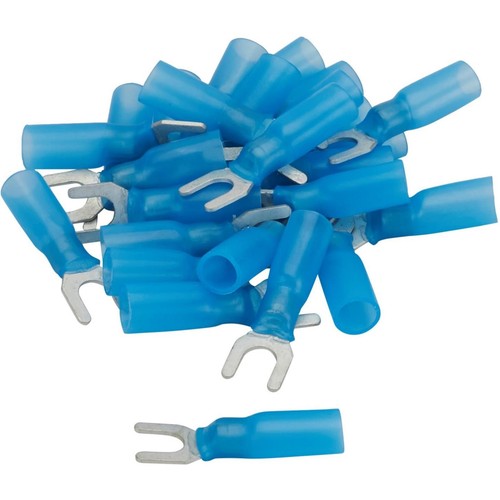 Pico 2226G Number 10 Spade Terminal Kt, Blue 16-14 AWG, 25 Pc