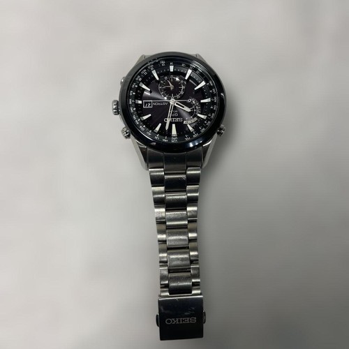 Seiko Astron 7X52 0AA0 GPS Solar Titan schwarzes Zifferblatt Herrenuhr Japan - Bild 6 von 11