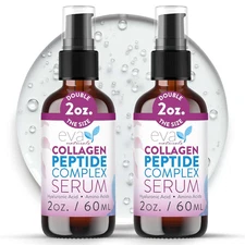 Collagen Peptide Serum for Face – anti Aging Facial Treatment with Peptides & Hy