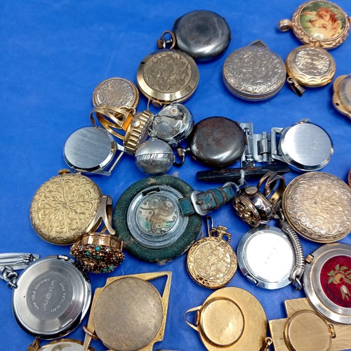 Restposten Damen Vintage mechanische Anhänger/Anhänger/Ring Uhren ERSATZTEILE/REPARATUREN x 67 - Bild 17 von 17