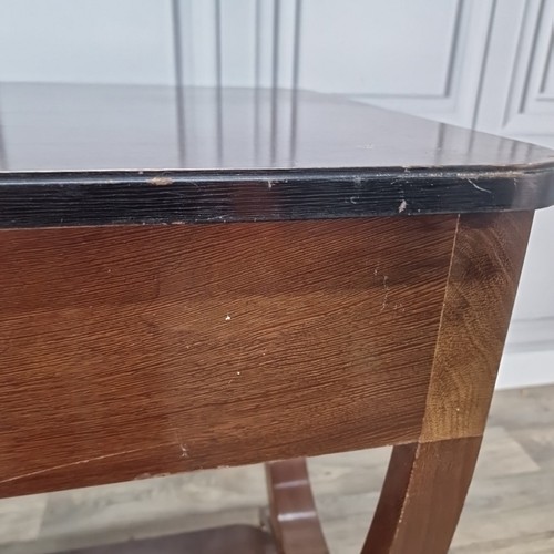 Retro Vintage Wooden Side Table & Drawer – Mid Century -Bedside Lamp - Art Deco - Picture 18 of 24