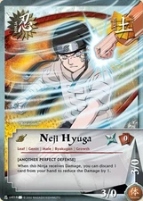 Neji Hyuga - Common - N-US018 - Common - Unlimited Edition - Diamond Foil Eterna