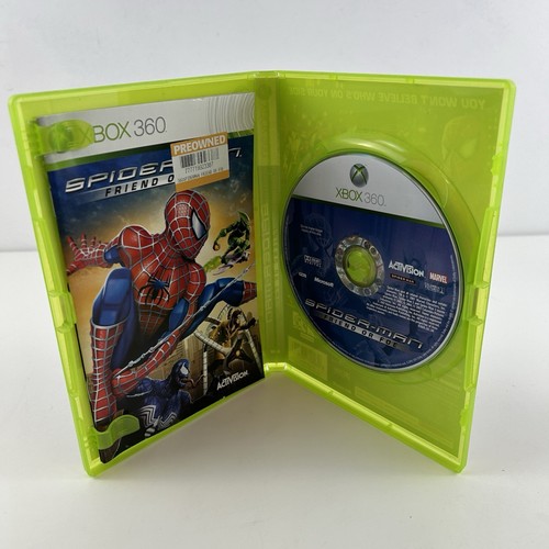 Spider-Man Friend or Foe Xbox 360 Game Marvel Comics Complete with Manual - Foto 11 di 11
