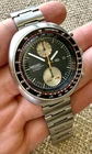 ✅ SEIKO 6138-0011 Tropical Dial Vintage Automatic Chronograph Japan Rare ✅
