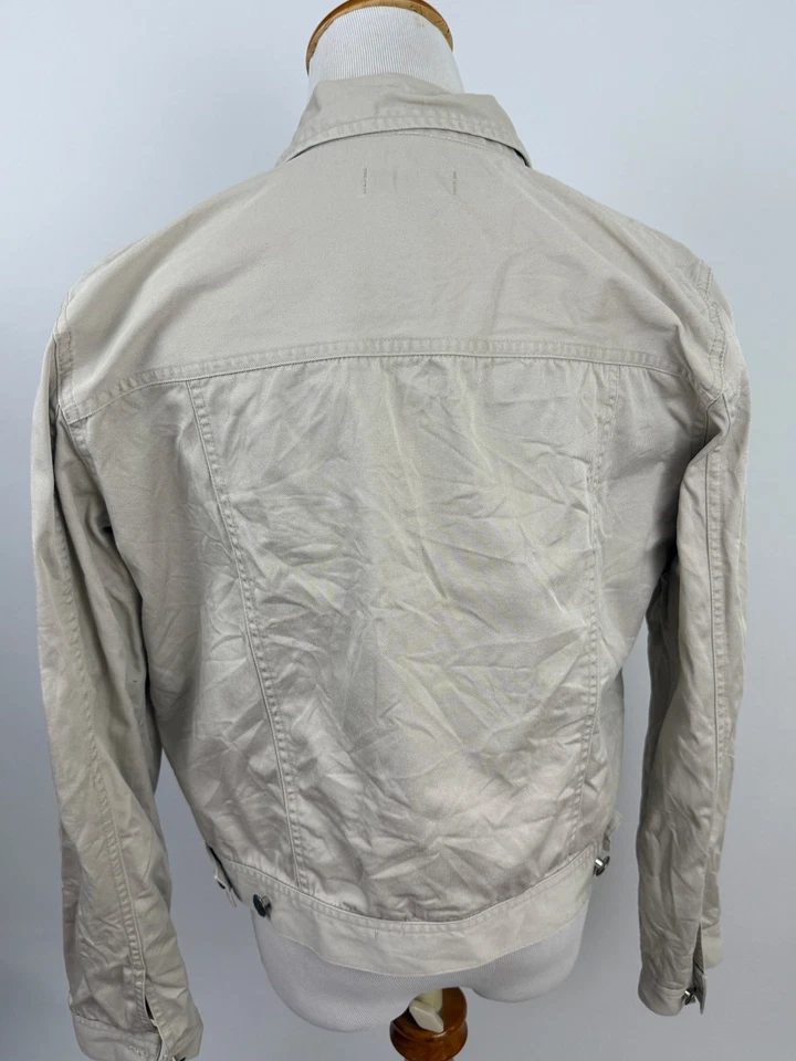 CHAQUETA VAQUERA IZOD Caqui Beige Algodón Mujer M Foto 3 de 4