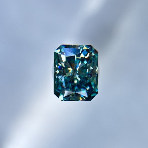 Hochwertiger Radiant Cut Original Mehrfarbig 1 Stück 3x5mm-7x9mm Lose Moissanit - Bild 3 von 42