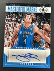 2012-13 Panini Limited - Nick Collison #7 Oklahoma City Thunder - AUTO /99