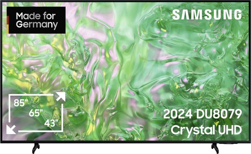 Samsung GU65DU8079UXZG Schwarz neu ovp Speditionsversand - Bild 1 von 4