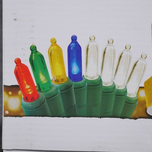 GE Color Choice 150 Dual Color Changing LED Mini Lights 49.6-ft White Multicolor - Picture 5 of 14