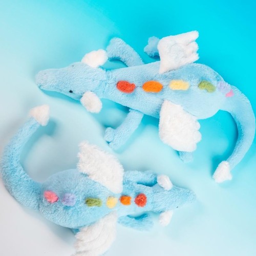 60-100 cm Adorable Dragón Volador Animales Azul Cielo Muñecas Almohada Súper Suave C - Imagen 3 de 19