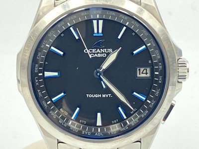 CASIO OCEANUS OCW-S100 Solaruhr mit kürzerem Band und Kratzern