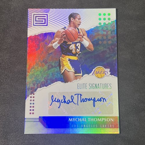 MYCHAL THOMPSON Auto Elite Signatures 2018-19 Panini Status Basketball ES-MT
