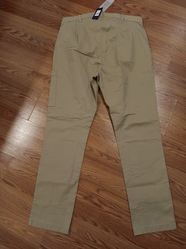 Tommy Hilfiger Pants Men 38x32 Khaki Adaptive Seated Fit Classic Chino NWT - Picture 7 of 11