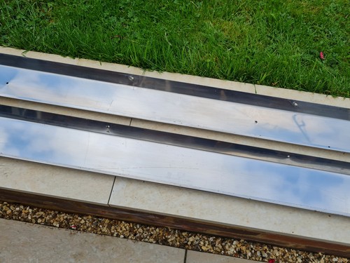JENSEN INTERCEPTOR MK 2 , MK 3, SP & CONVERTIBLE ORIGINAL SILL FINISHERS - Picture 8 of 11