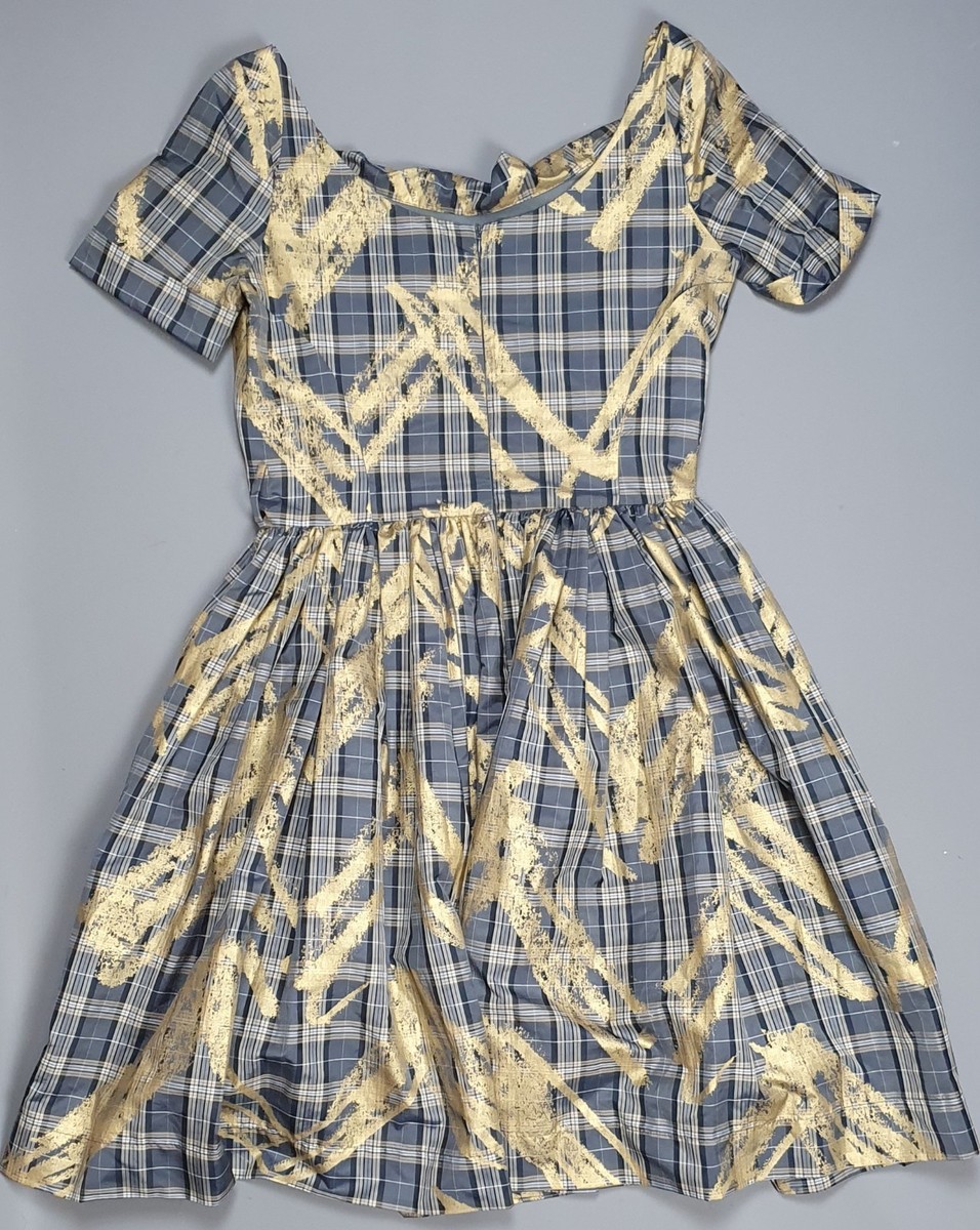 Vivienne Westwood Tartan Dress Size 14 Check Fit and Flare