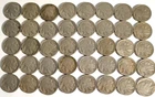 BUFFALO Indian Head Nickel lot (40) Coins with FULL DATES