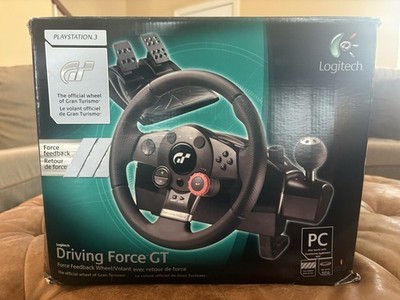 Logitech Driving Force GT Steering Wheel with Pedals for PC, PS2, PS3