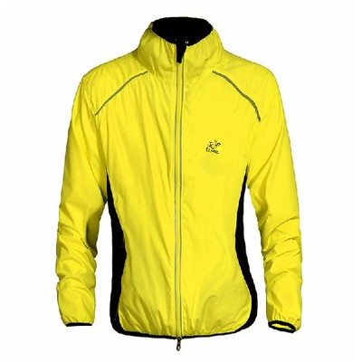 Bike Bicycle Ultra-thin Windbreaker Raincoat Long Sleeve Cycling Jacket S-3XL