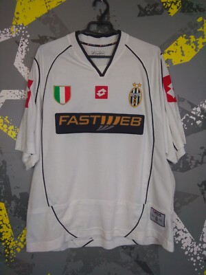 Juventus Jersey 2002 2003 Away Size XXL Shirt Lotto ig93 | eBay