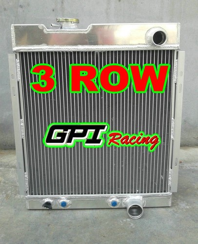 3ROW ALUMINUM RADIATOR FOR Ford Mustang Falcon V8 289 302 WINDSOR 1964 1965 1966 - Picture 7 of 14