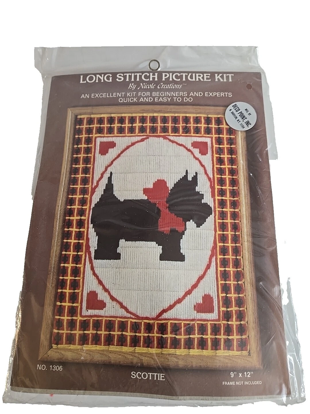 动物和昆虫长绣十字绣工具包