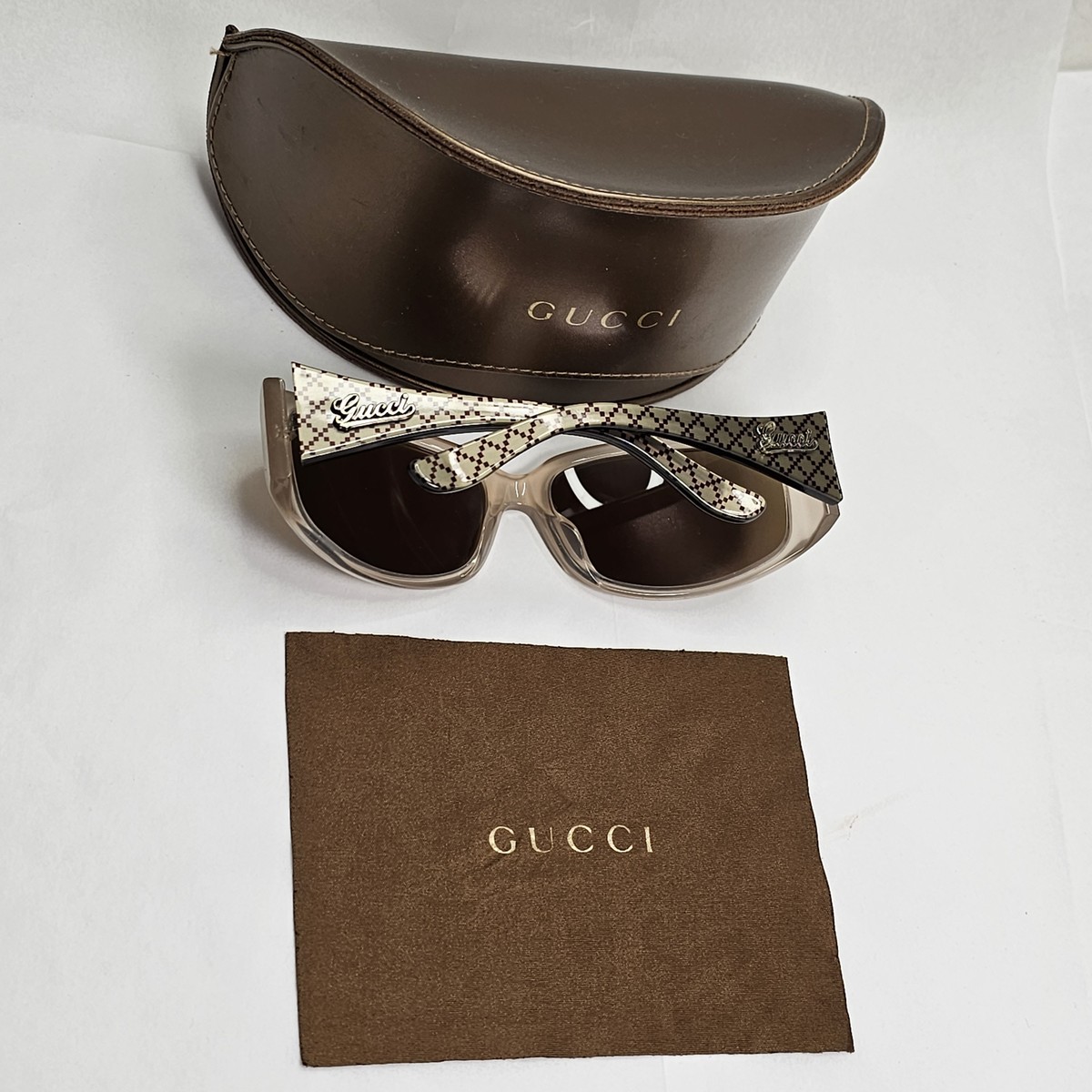 小物 Vintage Gucci Side Logo Sunglasses GUCCI sunglasses Vintage GUCCI Logo GG3026/S 56□15 130 | eBay
