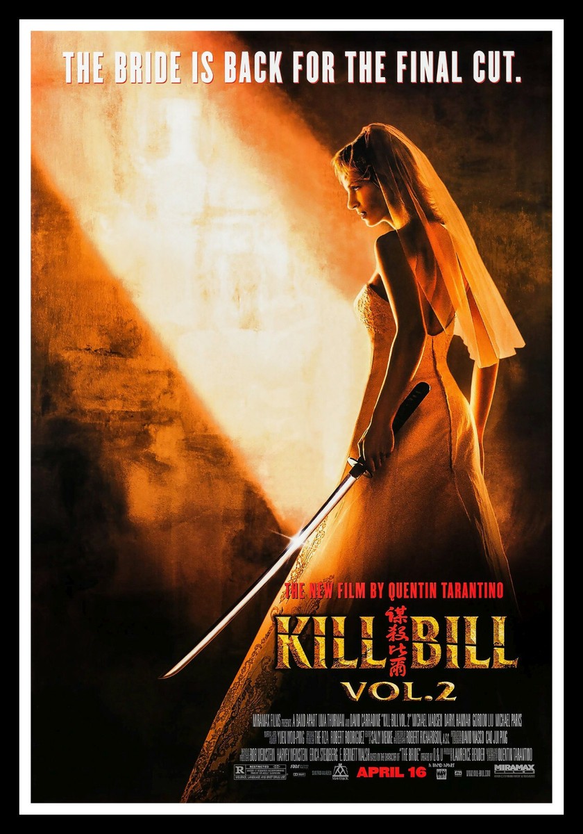 B1サイズ　KILLBILL VOL.2 ポスター Amazon.com: Kill Bill, Vol. 2 27 x 40 Movie Poster - Style C