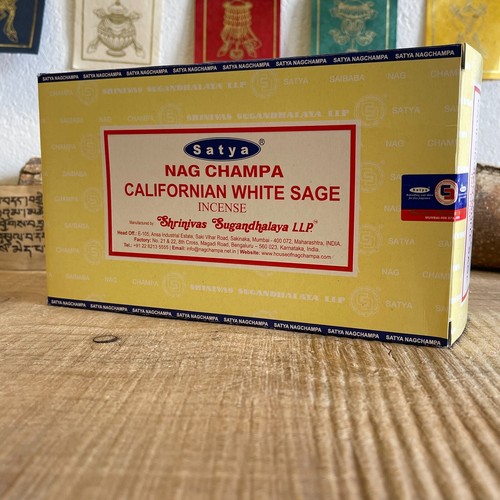 🙏🕉️Californian White sage Incense sticks 1 x 15gm Box / 12x 15gmBox🕉️🙏 - Picture 2 of 8