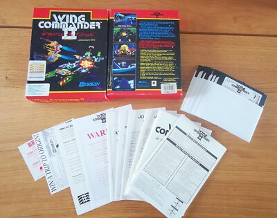 Wing Commander II, Wing Commander 2, BIG BOX, Retro PC Game, VINTAGE 