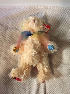 ADORABLE-TY-ATTIC-TREASURE-CARMELLA-BEAR-MINT-WITH-TAGS