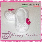 Scarpe eleganti bianchi per bimbi