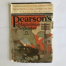 2 Antique 1909 Pearson’s magazines August And September