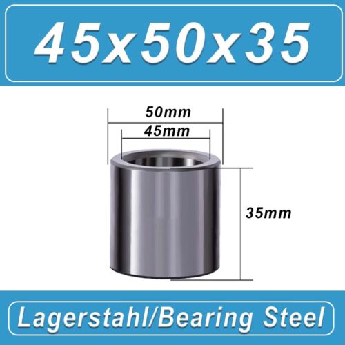 Cuscinetto Manicotto Acciaio Boccola ID 45/50/55/60-70mm Distanziali Standoff Resistenti all'usura - Foto 19 di 148