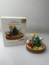 Hallmark Keepsake Deck the Halls, Charlie Brown 2006 Ornament Magic Light Sound