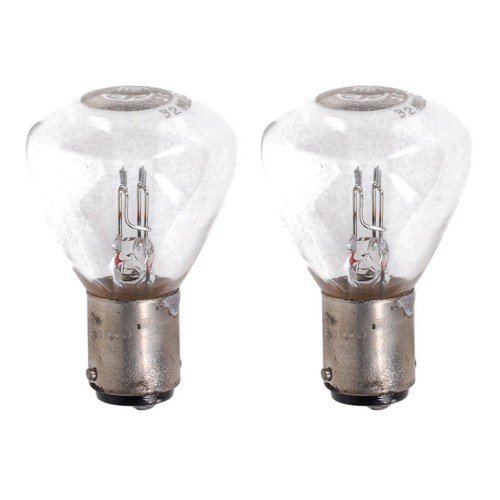 2 NOS Glass 6V Headlight Bulbs 1927-1932 Oldsmobile & Lincoln PAIR Headlamp - Foto 1 di 6