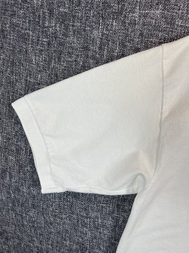 Vintage Tennessee Oilers Poloshirt weiß Large Herren Eröffnungssaison Delta Tag - Bild 9 von 14