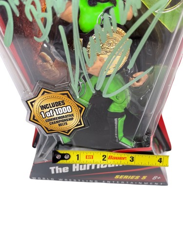 Modellino Mattel WWE The Hurricane Shane Helms FIRMATA Nuova 2010 - LEGGI SOTTO - Foto 8 di 12